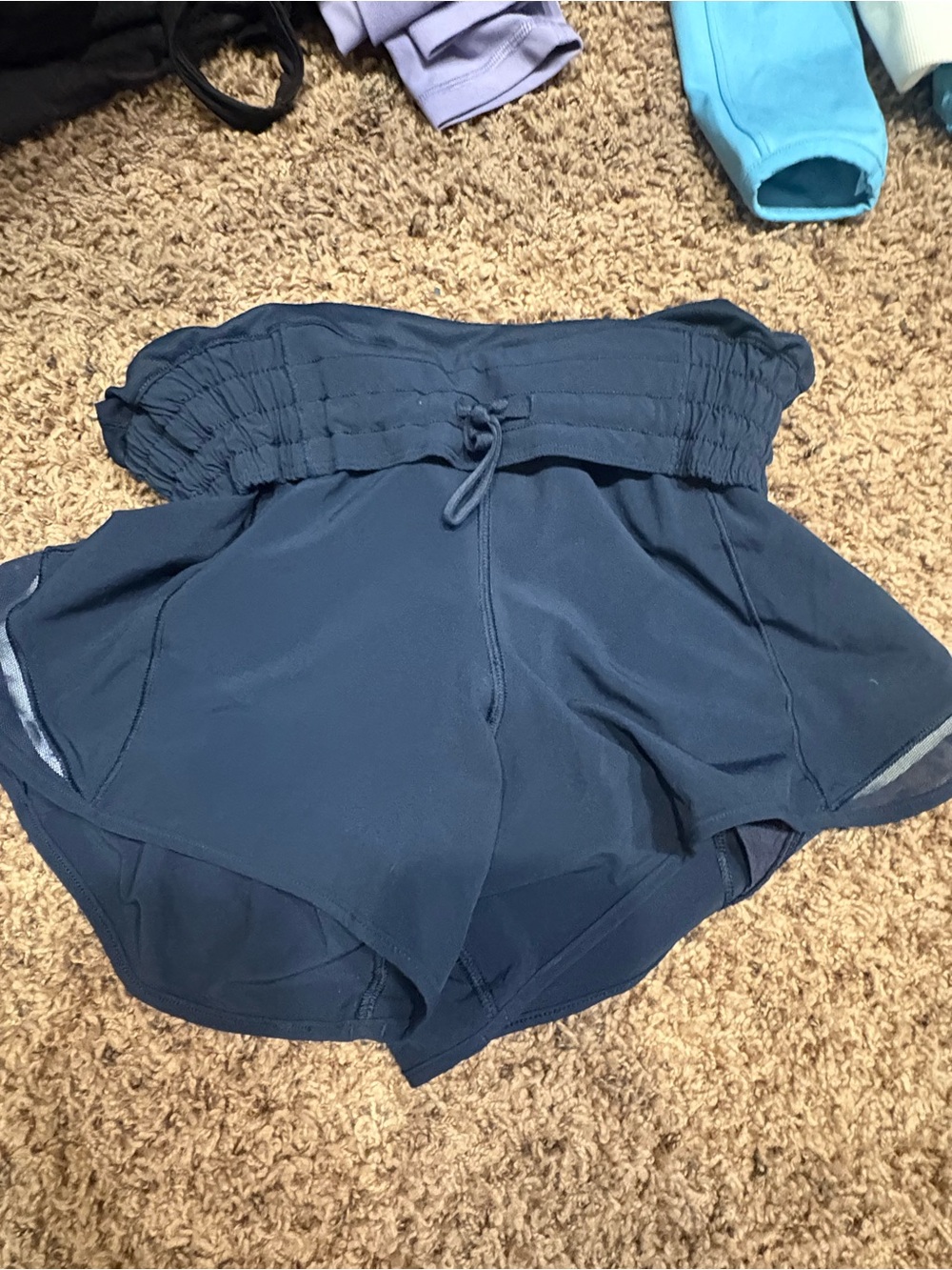 Lulu lemon shorts- navy